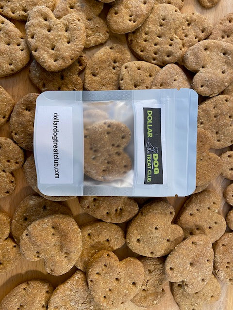 Dollar Dog Treat Club - The Trial Size - 2-in-1 Pack - For Just $1